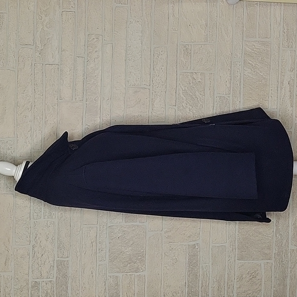 BOSA LE COLLEZIONI Boiled Wool Peacoat 10 Button Blue Vintage MADE IN RUSSIA - Picture 3 of 10